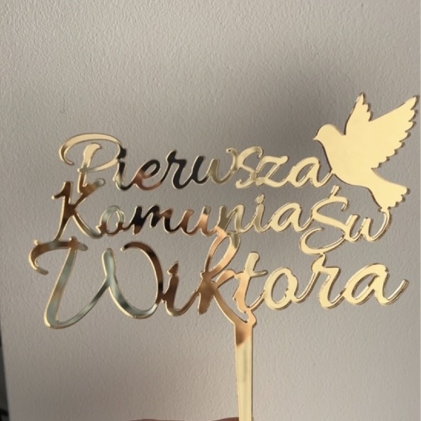 Topper Komunia